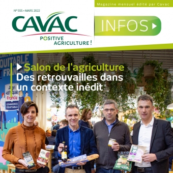 Cavac Infos 555 – Mars 2022